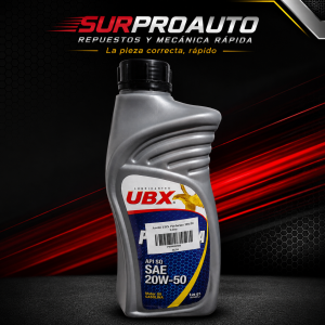 Aceite UBX Performa 20w50 Litro