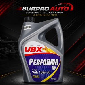 Aceite UBX Performa 10w30 Galon