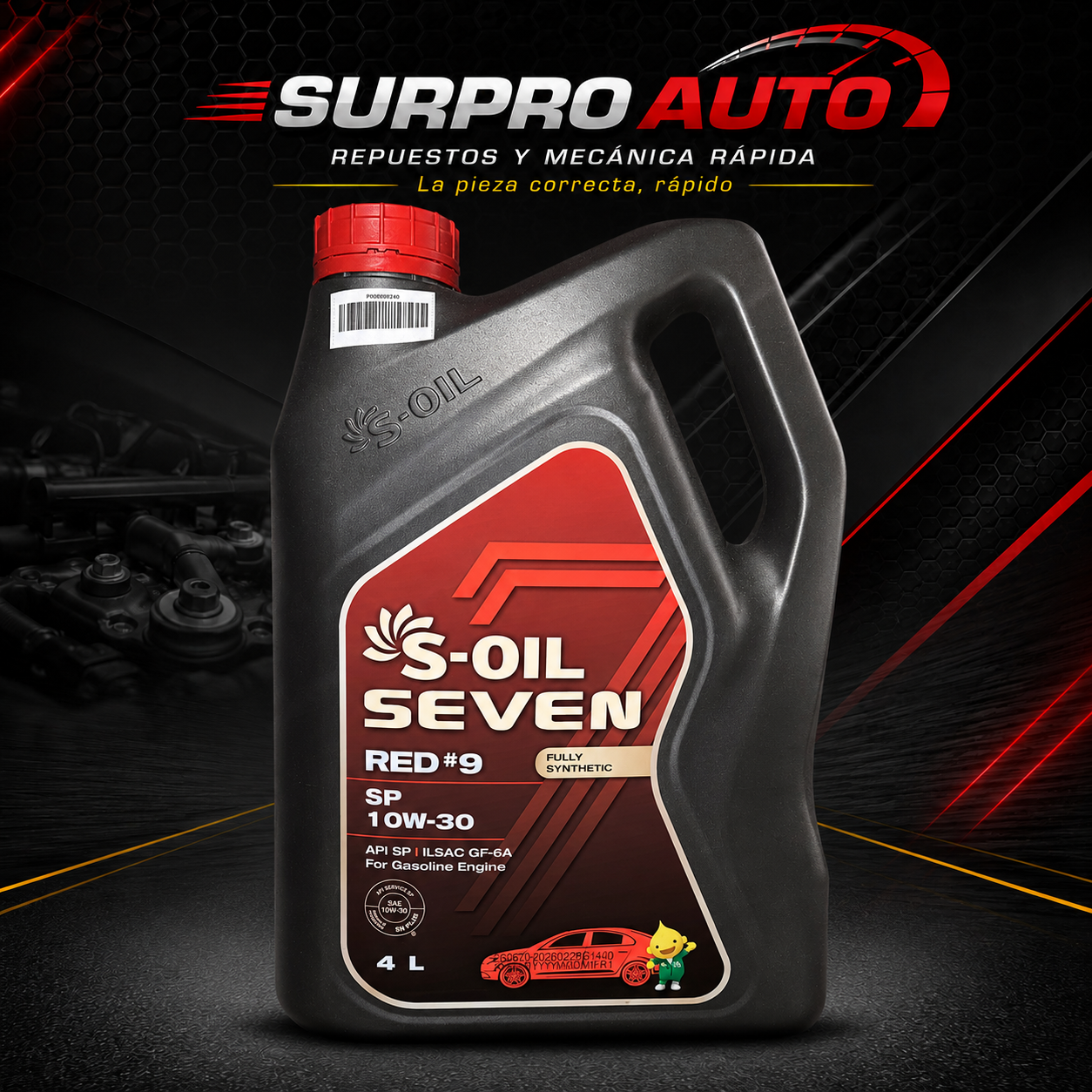 Aceite S-oil 10w30 Galon