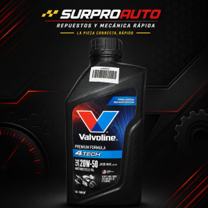 Aceite Valvoline 4 Tech Sae 20w50 Premiun Moto Litro