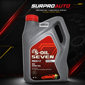 Aceite S-oil  20w50 Galon
