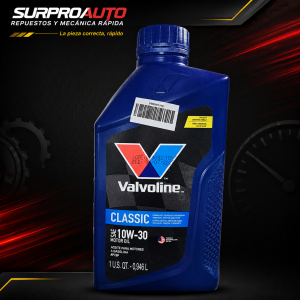 Aceite Valvoline Classic Sae 10w30 SP Litro