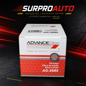 Filtro Aceite Renault Logan,Clio,Scenic,Megane,Twingo(Con Tuerca)  AO-3985 P4-F4-E